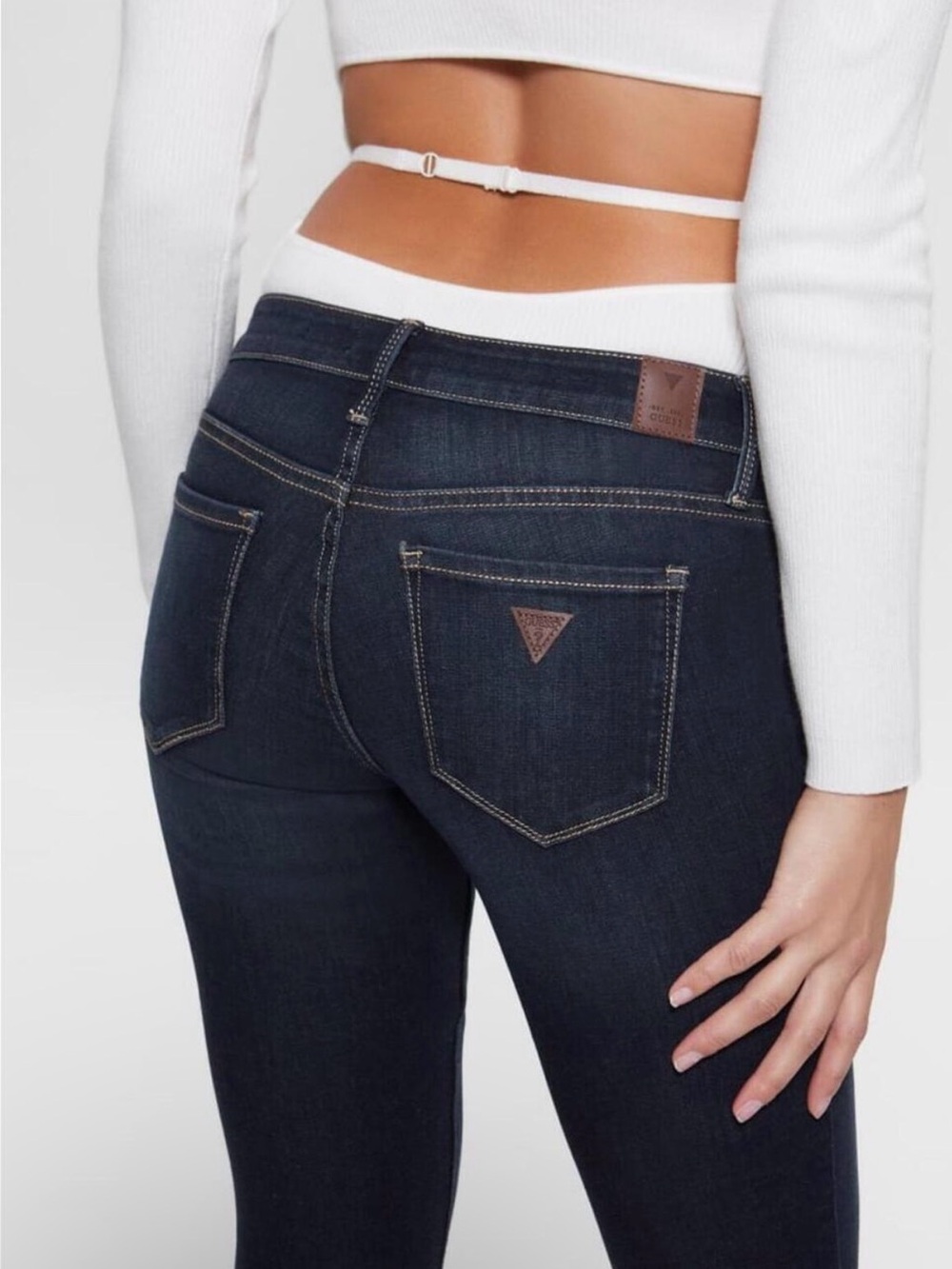 Vintage GUESS Power Skinny Low Rise Jeans